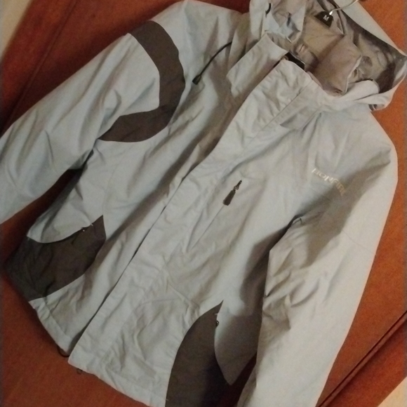 Bonfire Jackets & Blazers - Baby blue Bonfire Winter Ski coat
